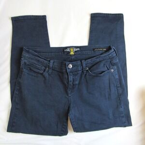 Lucky Brand Jeans Zoe Straight Crop Dark Wash Women's Size 8